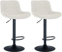 CLP Barhocker Minosa (Set, 2 St., 2er), um 360&deg; drehbar und h&ouml;henverstellbar