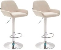 CLP Braga Stoff (Set, 2 St., 2er), drehbar und h&ouml;henverstellbar