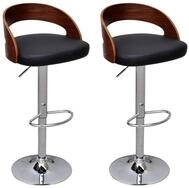 vidaXL Barhocker Barhocker 2 Stk. Bugholz (2 St)