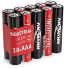 ANSMANN AG 10x Industrial Batterie AAA Micro 1,5V - LR3 Alkaline (10 St&uuml;ck)...