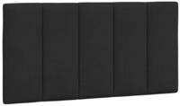 vidaXL Kopfteil, Bett Kopfteil-Kissen Schwarz 100 cm Samt