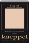 Kaeppel Spannbettlaken Single Jersey Mako Elasthan, Jersey-Elasthan, Gummizug: