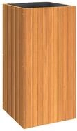 vidaXL Blumentopf Pflanzk&uuml;bel 45x45x90 cm Massivholz (1 St)
