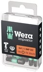Wera Bit-Set, Sortiment Bit-Box Impaktor 1/4" DIN 3126 C6,3 T30 x 25 mm 10er...