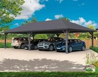 Skanholz Doppelcarport Taunus, BxT: 1176x634 cm, 220 cm Einfahrtsh&ouml;he