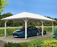 Skanholz Einzelcarport Taunus, BxT: 439x786 cm, 218 cm Einfahrtsh&ouml;he