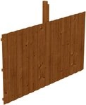 Skanholz Carport-R&uuml;ckwand, BxH:341x180 cm, aus Deckeschalung 20x120mm