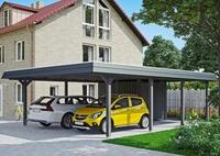 Skanholz Doppelcarport Wendland, BxT: 630x879 cm, 216 cm Einfahrtsh&ouml;he