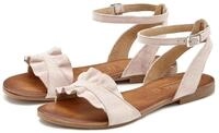 LASCANA offener Schuh, Sandale Sandalette, Sommerschuh aus hochwertigem Leder mit