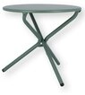 Fiam Beistelltisch Tris aus Aluminium, Salbei