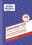Avery Zweckform Formularblock 1722 Lieferschein DIN A6 selbstdurchschreibend 2...