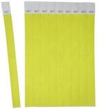 Avery Zweckform Etiketten Avery Zweckform Einlassband neon gelb 500 St&uuml;ck