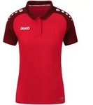 Jako Funktionsshirt 6322 Polo Performance rot|schwarz 44