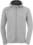 Trainingsjacke UHLSPORT "Kapuzenjacke ESSENTIAL HOOD", Herren, Gr. L, grau...