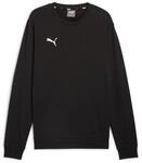 Sweatshirt PUMA "TEAMGOAL CASUALS CREW NECK SWEAT", Herren, Gr. S, puma schwarz, puma