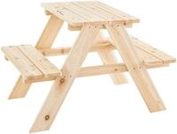 Pinolino&reg; Garten-Kindersitzgruppe Nicki f&uuml;r 2, natur