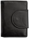 Josephine Osthoff Brieftasche Wiener Minibrieftasche Geldb&ouml;rse schwarz