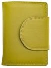Josephine Osthoff Brieftasche Wiener Minibrieftasche Geldb&ouml;rse limone