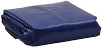 vidaXL Schutzplane 15 x 2 m Abdeckplane Blau 1,5x2 m 600 gm&sup2;