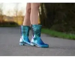 Beck Damen Regenstiefel Glossy Gummistiefel (f&uuml;r trockene F&uuml;&szlig;e bei N&auml;sse und