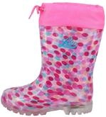Gummistiefel LICO "Stiefel Power Blinky", M&auml;dchen, Gr. 25, rosa, Synthetik,...
