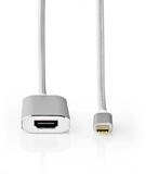 Nedis CCTB64680AL20 USB-Kabel, USB-C Adapter, USB-C Adapter, USB-C, HDMI,...
