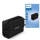 Philips Philips Power-Ladeger&auml;t USB+TYP-C 30W Power Delivery PD+QC3.0 Schwarz