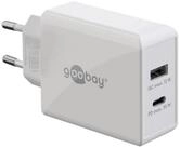 Goobay goobay USB-C PD Dual-Schnellladeger&auml;t 30 Watt, Netzteil