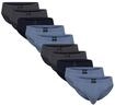 Slip G&Ouml;TZBURG "Slip 10er Pack", Herren, Gr. L, blau (blau, grau), Obermaterial: 100%