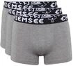 Boxershorts CHIEMSEE "Boxershort 3er Pack", Herren, Gr. M, grau, Obermaterial: 95%
