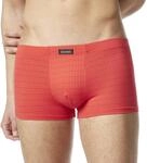 Hipster BRUNO BANANI "CHECK LINE 2.0", Herren, Gr. 4 (S), rot karo, Obermaterial: 90%