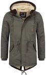 Winterjacke ALESSANDRO SALVARINI "A. Salvarini Herren Winterparka AS280", Herren, Gr.