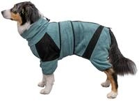 TRIXIE Hundemantel Bademantel und Hausoverall - petrol