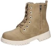Stiefel LICO "Trendstiefel Eve", M&auml;dchen, Gr. 34, braun, Synthetik, Schuhe Stiefel
