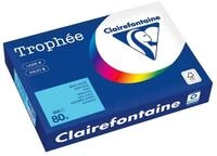 CLAIREFONTAINE Druckerpapier Clairefontaine Kopierpapier 1774PC A4 80g blau...