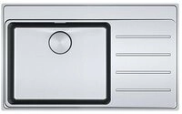 FRANKE Edelstahlsp&uuml;le Mythos MYX 211 A Edelstahl, 86/52 cm