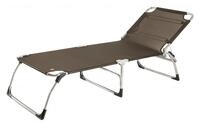Fiam Gartenliege AMIGO BIG Schwarz Sonnenliege Aluminium Dreibeinliege FIAM
