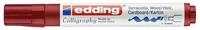 edding Kalligraphie-Stift Edding Kalligrafiemarker 1455 karmesin