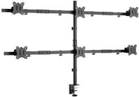 Equip Monitor-Halterung Equip 650160 Tischhalterung 17"-32"/ 6TFT je 7kg 360&deg;...