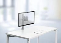 NOVUS Monitor-Halterung Monitorhalter TSS Single Tragschlitten 105 silber