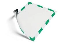 DURABLE Tafel 5 Magnetrahmen DURAFRAME&reg; MAGNETIC SECURITY A4 gr&uuml;n
