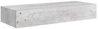 vidaXL Wandregal, Regal mit Schublade Betongrau 60x23,5x10 cm MDF