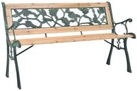 vidaXL Gartenbank vidaXL Gartenbank 122 cm Holz