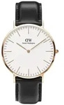 Daniel Wellington Quarzuhr CLASSIC SHEFFIELD, (1-tlg), Quarz Analog schwarz