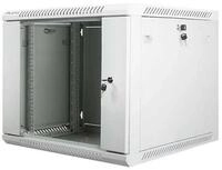 Lanberg Wandgeh&auml;use Lanberg WF01-6609-10S Rack 9U Wandmontiertes Regal Grau