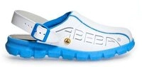 Abeba Dynamic Berufsschuhe Clog &ndash; Glattleder Mit Aufdruck OB A E Src...