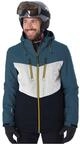 Skijacke KILLTEC "KSW 45 MN SKI JCKT", Herren, Gr. L, blau (stahlblau), Obermaterial: