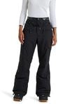 Skihose ROXY "Passive Lines", Damen, Gr. L, schwarz, Obermaterial: 56% Polyester, 44%