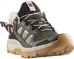 Wasserschuh SALOMON "TECHAMPHIBIAN 5", Damen, Gr. 41, gr&uuml;n (peat, rainy day, hyma
