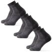 DANISH ENDURANCE Basicsocken Light Hiking Low-Cut (3-Paar) Leicht & gepolstert,
